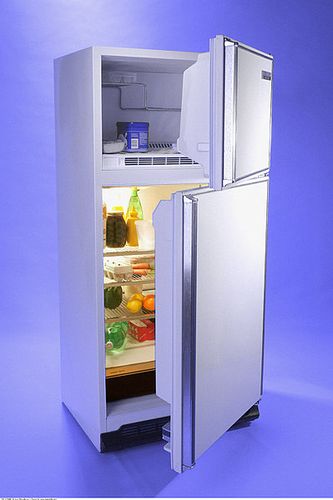 冰箱,敞门